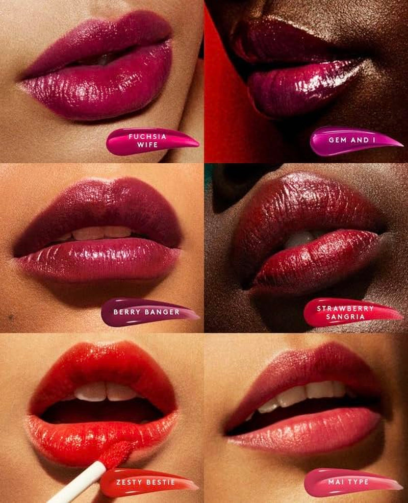 by Rihanna Poutsicle Hydrating Lip Stain Fuchsia Wife