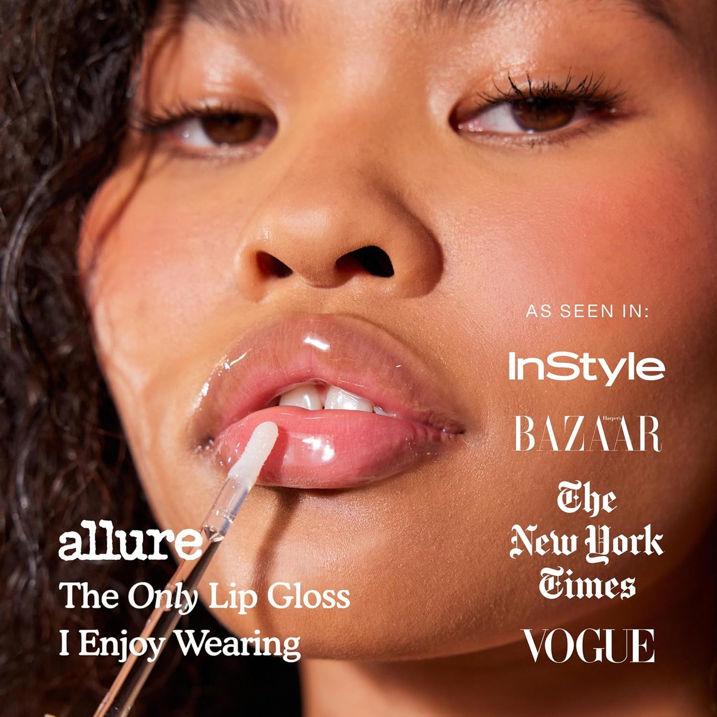 Shineon Milky Lip Jelly, PISTACHIO, Non-Sticky, Hydrating Vegan Lip Gloss in Milky Nude Pink, Moisturizing Apricot and Raspberry Seed Oil, Clean, Cruelty Free