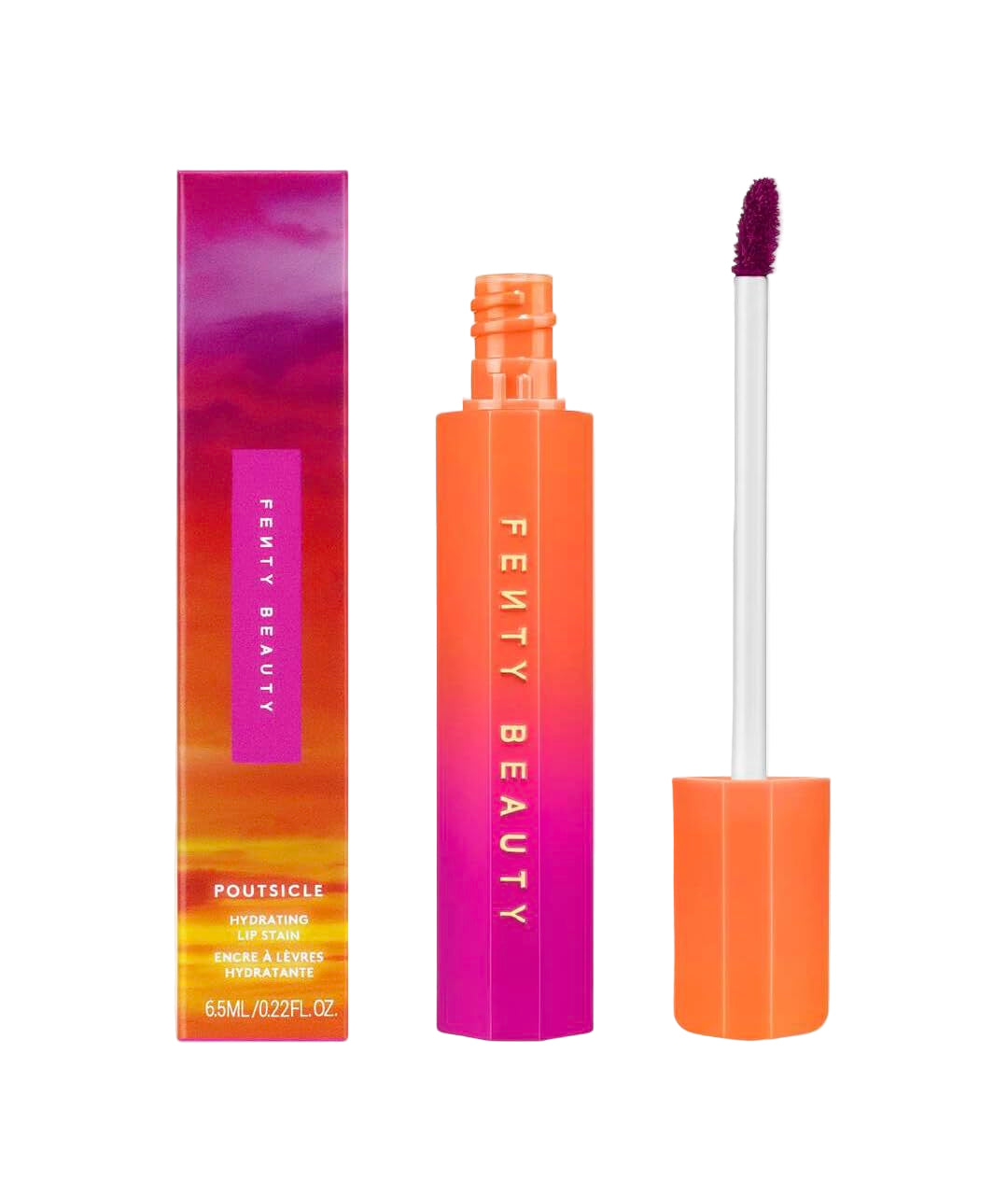 by Rihanna Poutsicle Hydrating Lip Stain Fuchsia Wife