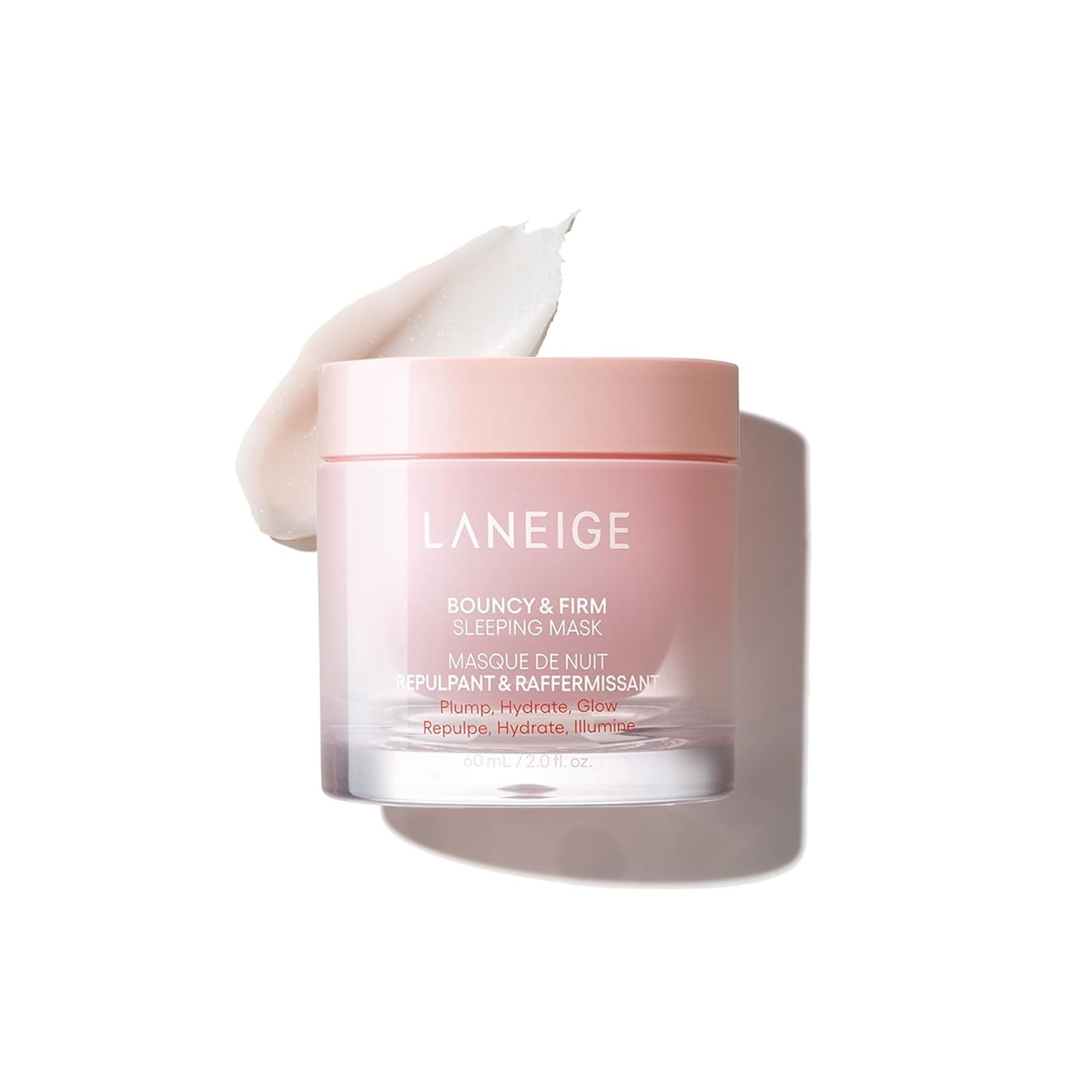 Bouncy and Firm Sleeping Mask: Revitalize, Smooth, Peony & Collagen Complex, Barrier-Boosting Hydration
